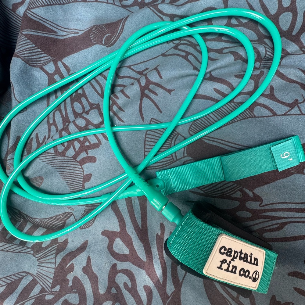 Teal Captain Fin Co. Surf Ankle Leash